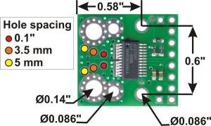 Senzor curent ACS709  -75A +75A [3]