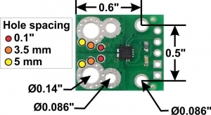 Senzor curent ACS711EX  -31A to +31A [3]