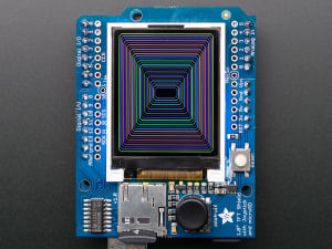 Shield LCD color 1.8'' TFT cu microSD si joystick [2]