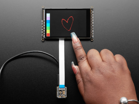 Arduino Original - Adafruit 3.5" TFT 320x480 with Capacitive Touch Breakout Board - EYESPI
