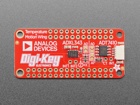 Vreme - Adafruit ADXL343 + ADT7410 Sensor FeatherWing