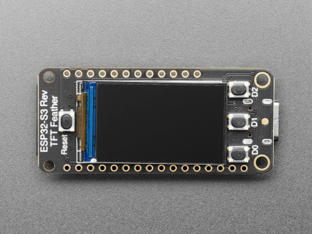 Adafruit ESP32-S3 Reverse TFT Feather - 4MB Flash, 2MB PSRAM, STEMMA QT [2]