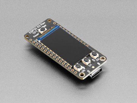 Python - Adafruit ESP32-S3 Reverse TFT Feather - 4MB Flash, 2MB PSRAM, STEMMA QT