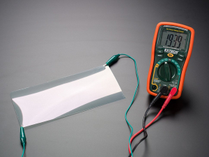 Adafruit ITO folie cu strat de oxid de staniu si indiu - 100 x 200mm [1]