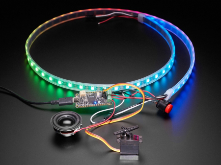 Shield - Adafruit RP2040 Prop-Maker Feather cu Amplificator Audio I2S 1