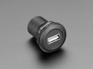 Adaptor jack USB A la jack micro USB B cu montaj la panou [2]