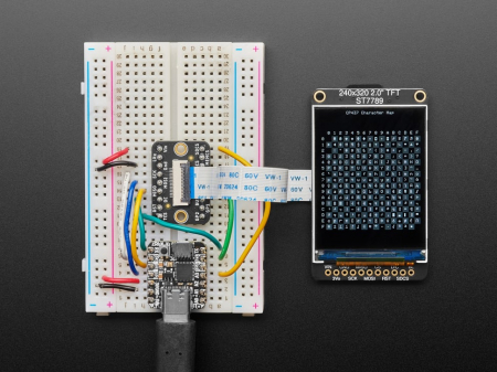 Modul afisaj color TFT IPS, 320x240, 5cm, microSD - EYESPI [11]