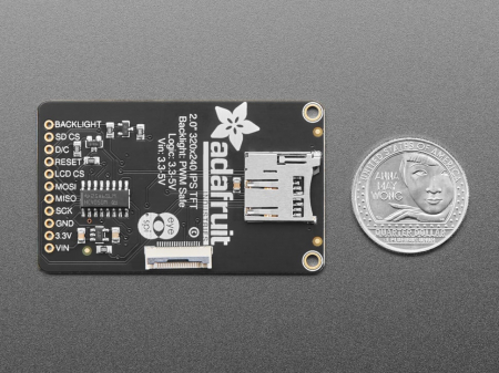 Modul afisaj color TFT IPS, 320x240, 5cm, microSD - EYESPI [3]
