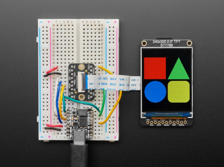 Modul afisaj color TFT IPS, 320x240, 5cm, microSD - EYESPI [6]