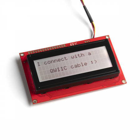 Module - Afisaj SparkFun 20x4 SerLCD - RGB Backlight (Qwiic)