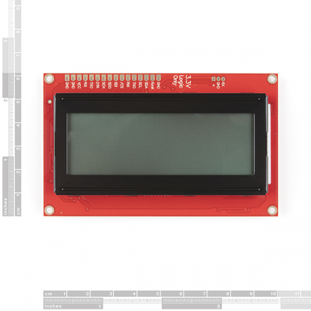 Afisaj SparkFun 20x4 SerLCD - RGB Backlight (Qwiic) [2]