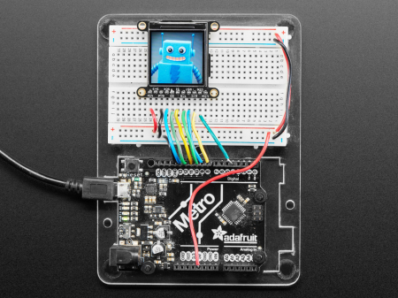 Afisaj TFT LCD Adafruit 3.3cm, 240x240, MicroSD - ST7789 [2]