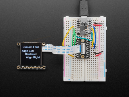 Afisaj TFT LCD Adafruit 3.3cm, 240x240, MicroSD - ST7789 [7]