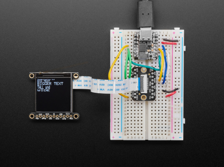 Afisaj TFT LCD Adafruit 3.3cm, 240x240, MicroSD - ST7789 [11]