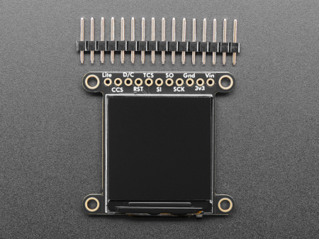 Afisaj TFT LCD Adafruit 3.3cm, 240x240, MicroSD - ST7789 [5]