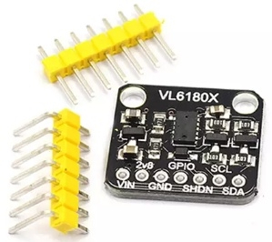 Lumina - Placa de Dezvoltare VL6180X Senzor Optic de Distanta si Lumina Ambientala 3.3V 5V pentru Recunoasterea Gesturilor Fara Sudura