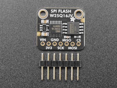 Breakout Adafruit SPI FLASH - W25Q16 - 16 Mb2 MB [1]