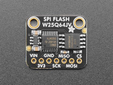 Breakout Adafruit SPI FLASH - W25Q64 - 64 Mb/8 MB [3]