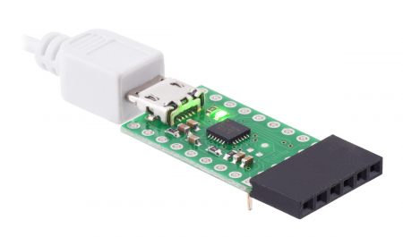 Breakout adaptor USB-la-serial Pololu CP2102N [3]