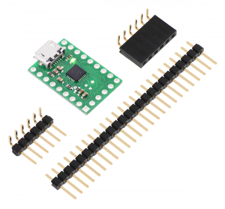 Breakout adaptor USB-la-serial Pololu CP2102N [1]