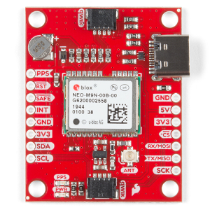 Breakout GPS SparkFun NEO-M9N, U.FL (Qwiic) [3]