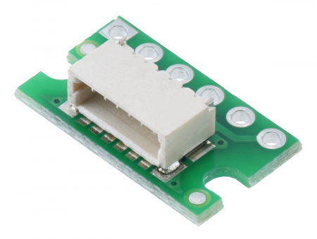 Breakout Pololu conector JST SH, intrare laterala tata cu 6 pini - 3 buc [1]