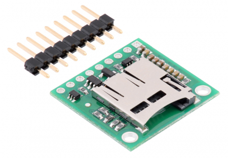 Breakout Pololu pentru card microSD cu stabilizator si traductor [2]