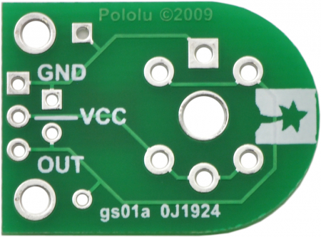 Breakout Pololu pentru senzorii de gaz MQ (doar placa PCB) [5]