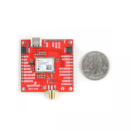 Breakout SparkFun receptor date de corectie GNSS cu NEO-D9S (Qwiic) [1]