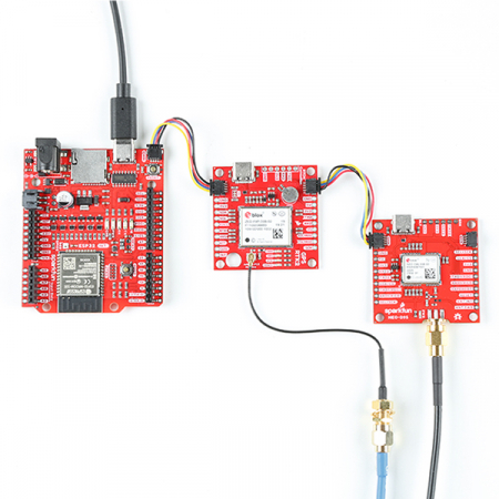 Breakout SparkFun receptor date de corectie GNSS cu NEO-D9S (Qwiic) [2]