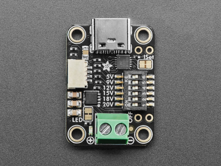Adafruit USB Type C Power Delivery Dummy - I2C sau Comutabil - HUSB238 - STEMMA QT / Qwiic [1]