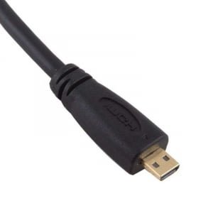Cablu adaptor micro HDMI tata - la - HDMI mama, 15 cm [1]
