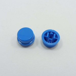 Componente - Capac albastru pentru buton de 6 x 6 x 7.3mm