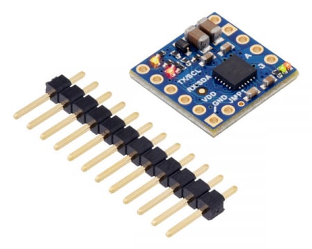 Controler motor serial Motoron M1U256, interfata unica UART [3]