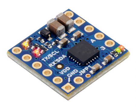 Mecanice - Controler motor serial Motoron M1U256, interfata unica UART