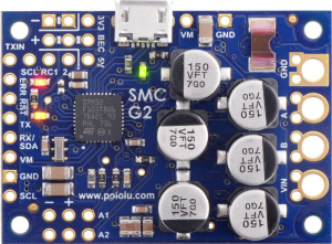 DC - Driver simplu de motor Pololu G2 18v25