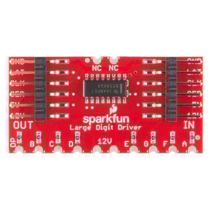 Controlor SparkFun Large Digit Driver [3]