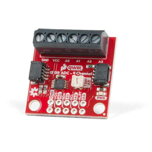 ADC - Convertor analogic-la-digital SparkFun Qwiic 12 Bit cu 4 canale ADC