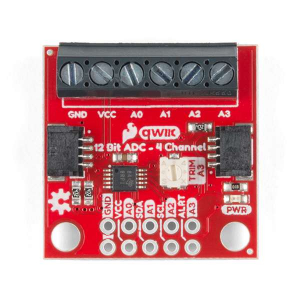 Convertor analogic-la-digital SparkFun Qwiic 12 Bit cu 4 canale ADC [1]