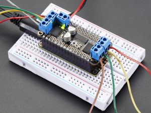 DC Motor + Stepper Shield pentru Feather [2]
