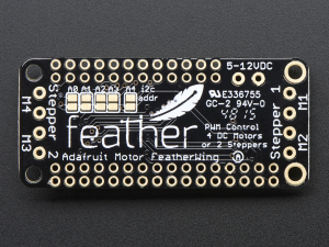 DC Motor + Stepper Shield pentru Feather [3]