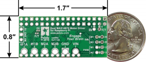Dual MAX14870 Motor Driver pentru Raspberry Pi (Partial Kit) [1]