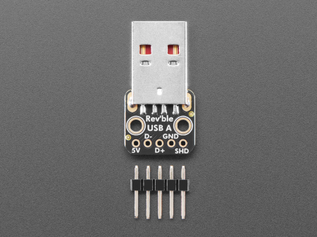 Adafruit Reversible USB Type A Plug Connector Breakout [3]