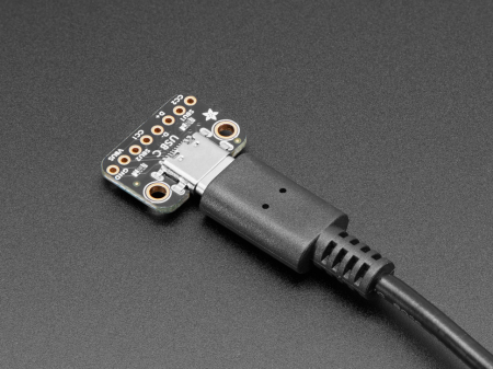 Adafruit Placa Breakout USB Type C Ingropat - Conexiune Downstream [1]