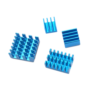 Racire - Set Racitoare Aluminiu 4 in 1 pentru Raspberry Pi 4B