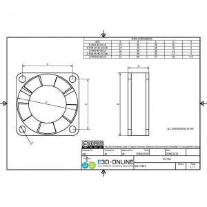 12v DC Fan - 30x30x10mm [1]