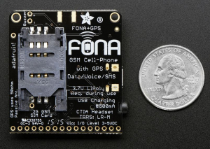 Adafruit FONA 808 - Mini Cellular GSM + GPS Breakout [2]