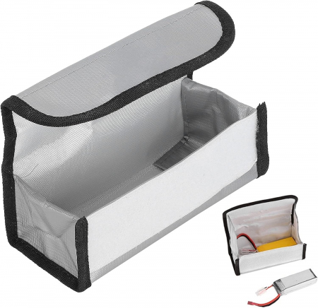 Arduino Original - Geanta anti-explozie pentru baterii de litiu/Geanta de protectie Dimensiune: 185*75*60mm