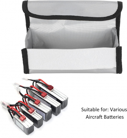 Geanta anti-explozie pentru baterii de litiu/Geanta de protectie Dimensiune: 185*75*60mm [2]