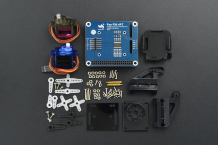 Hat - HAT DF Robot pan-tilt pentru Raspberry Pi si Jetson Nano